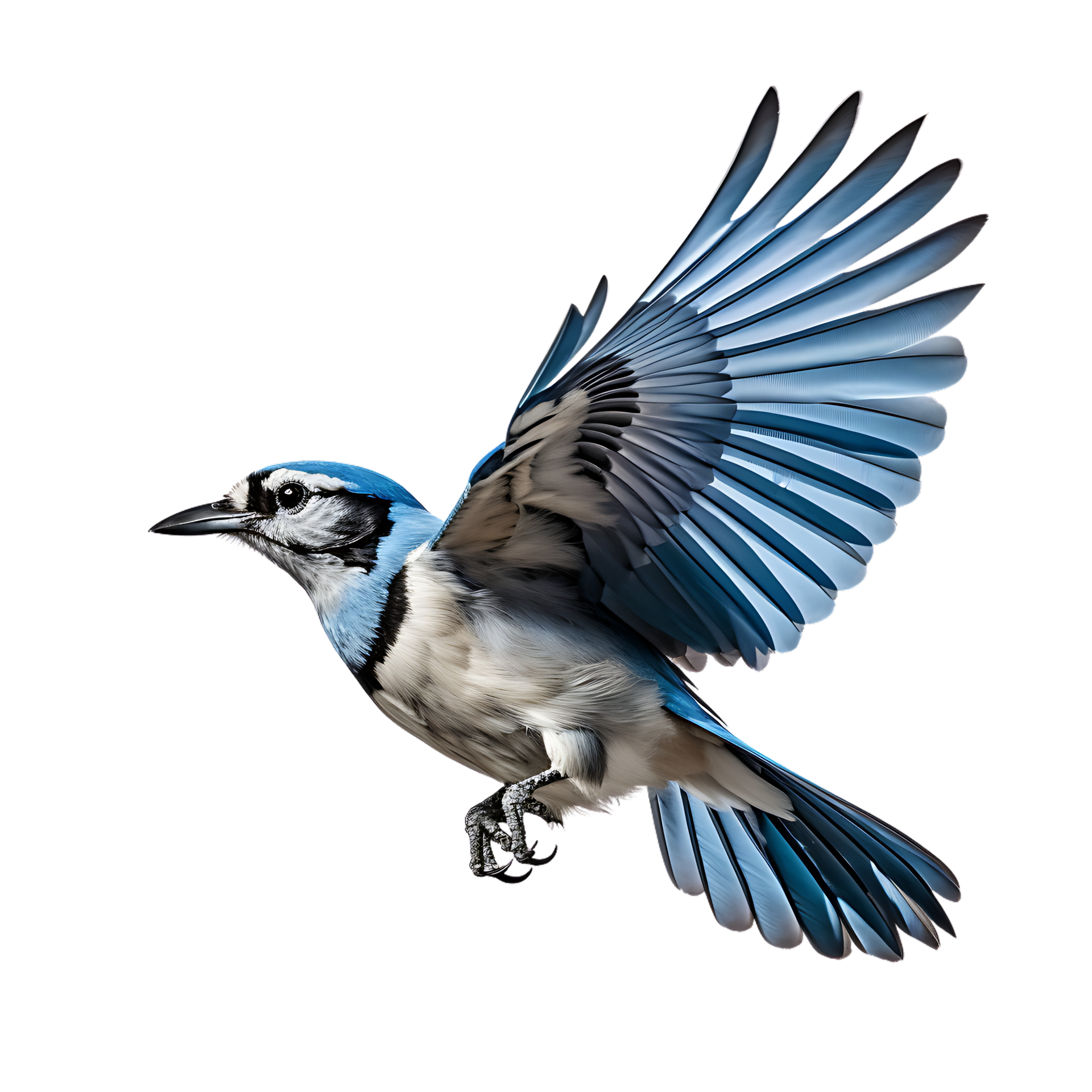 Blue Jay Bird On transparent background. ai generated 27145941 PNG