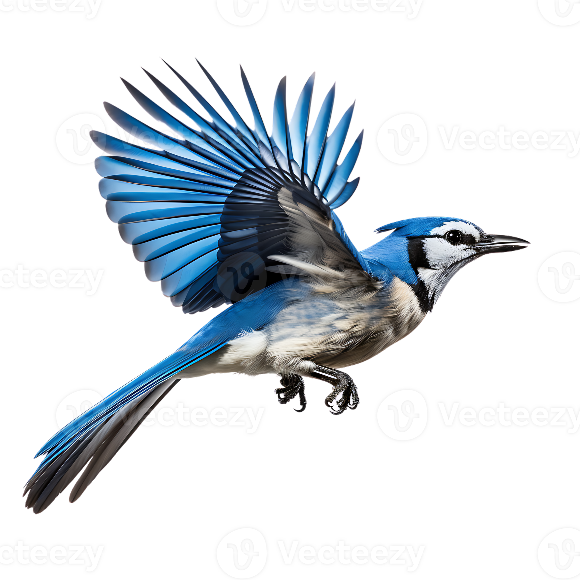 Blue Jay Bird On transparent background. ai generated 27145952 PNG