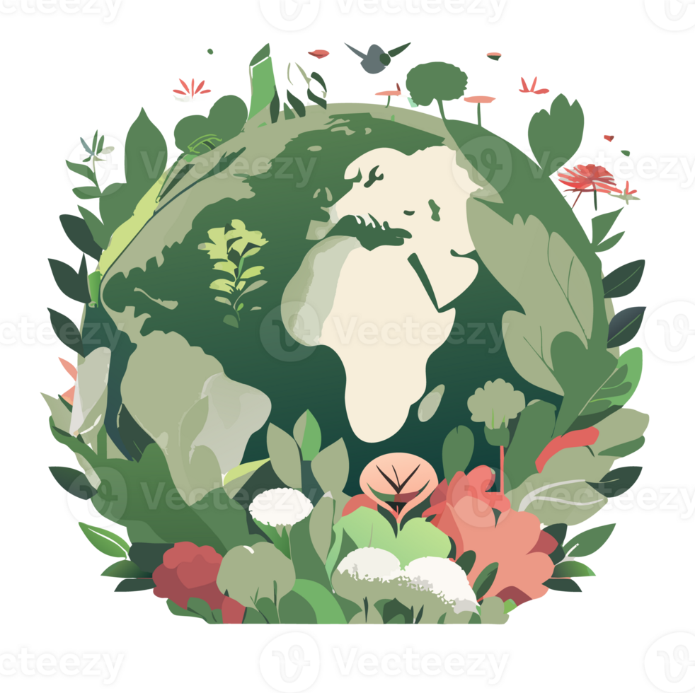 World Earth Day Concept. png