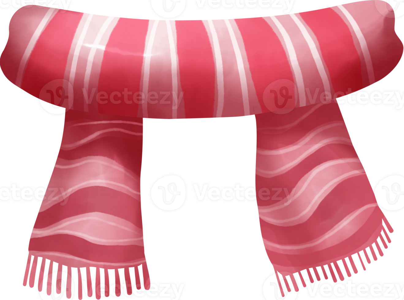 Scarf watercolour elements 27146784 PNG