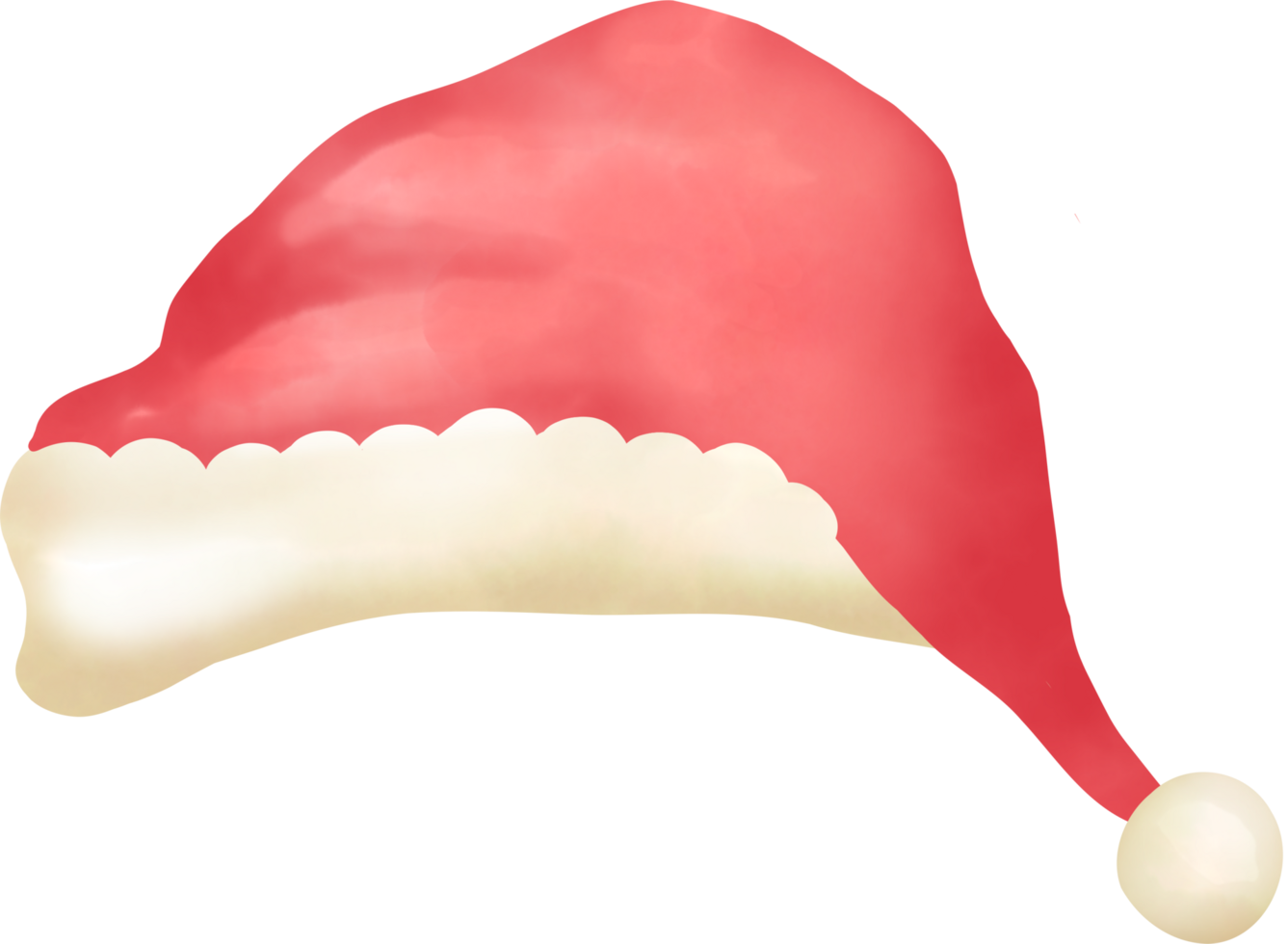 Santa's hat elements png