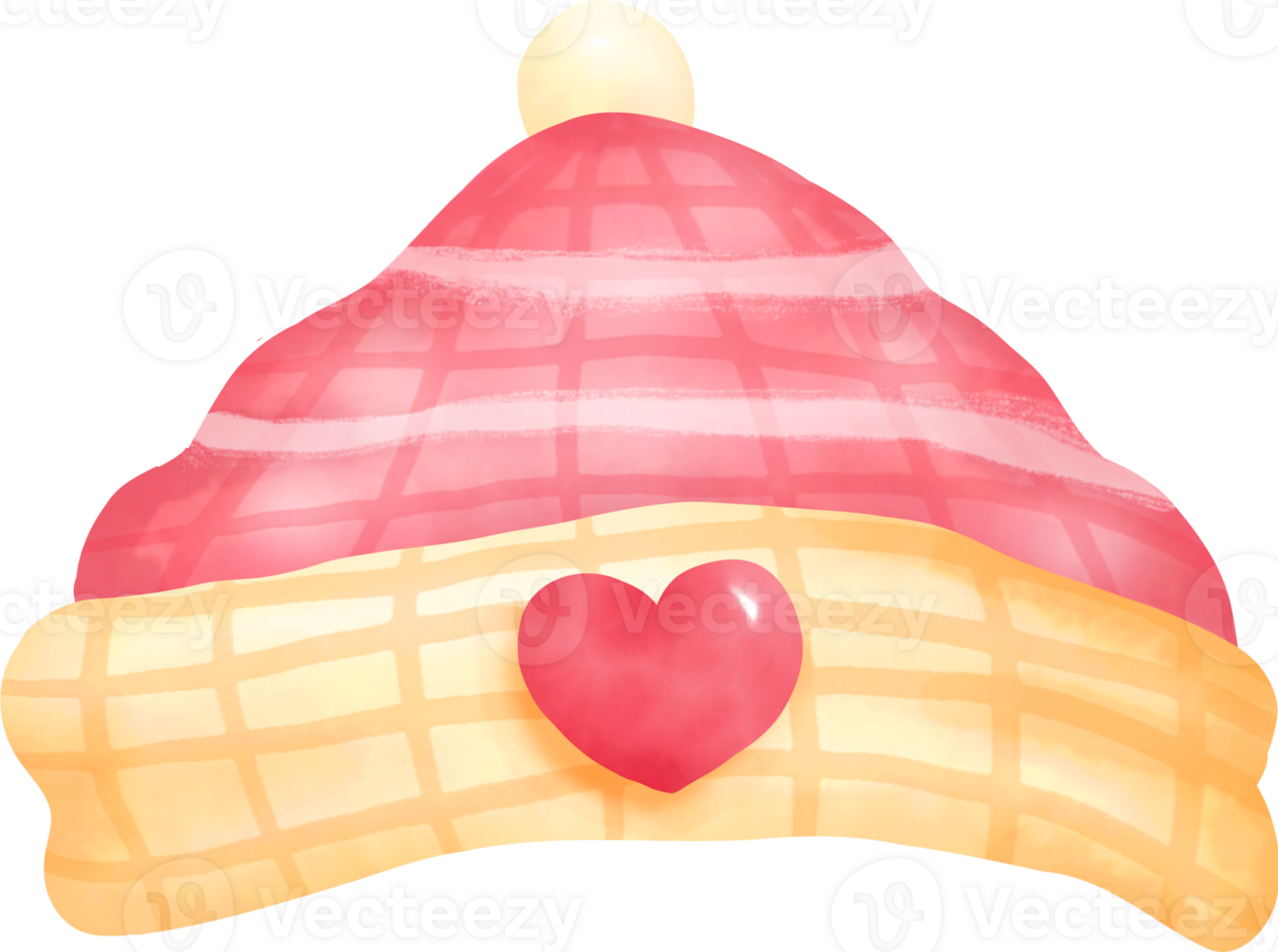 Santa's hat elements png