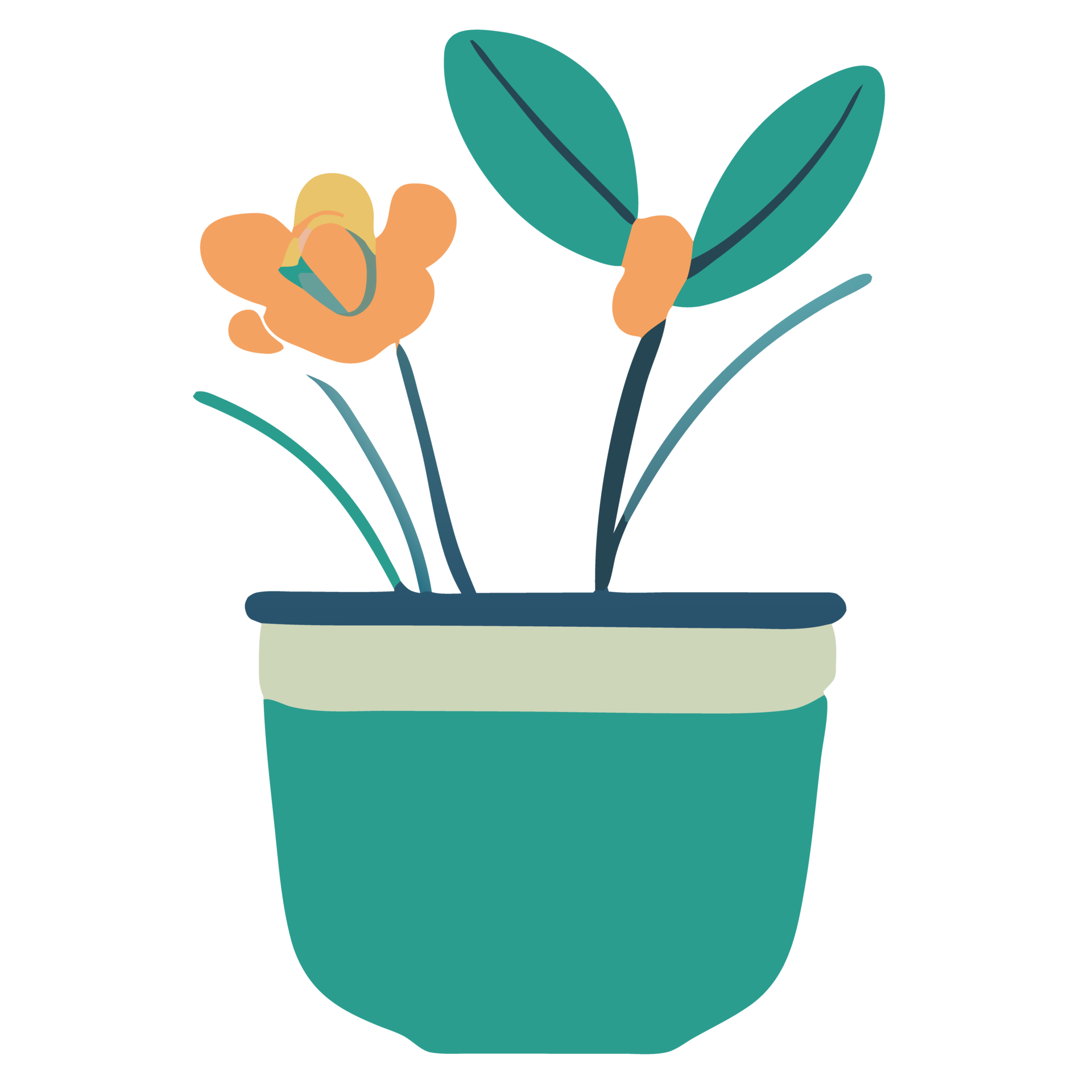 Pot Plants AI Generative 27146822 PNG pot-plants-ai-generative-27146822-png