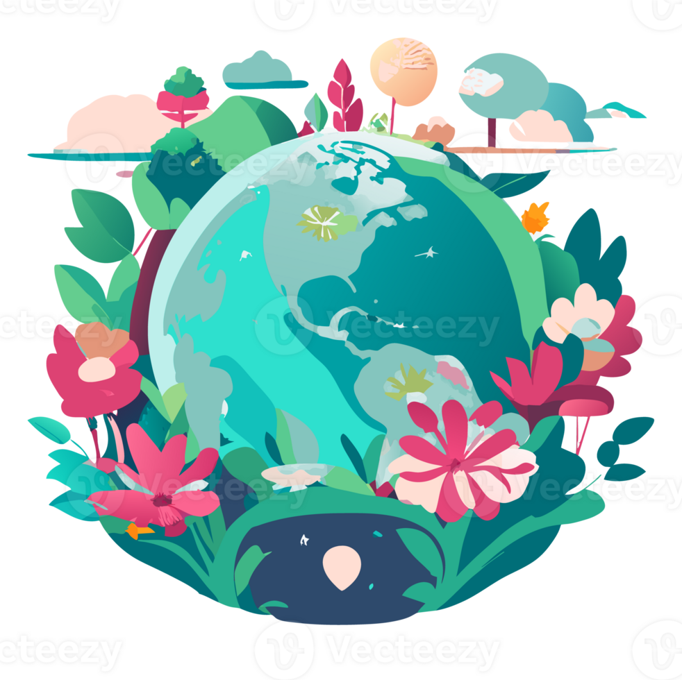 World Earth Day Concept. png