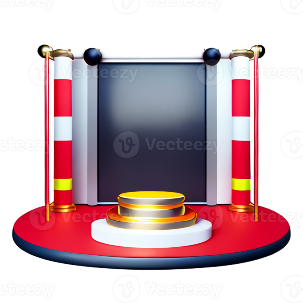 presentation on podium. png