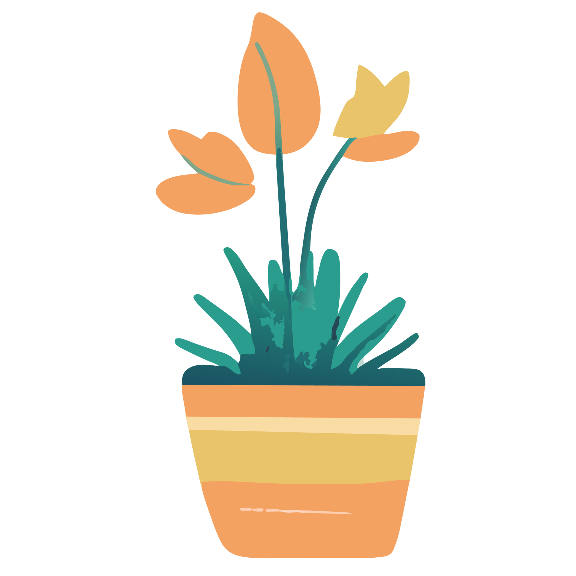 Pot Plants AI Generative 27146867 PNG pot-plants-ai-generative-27146867-png