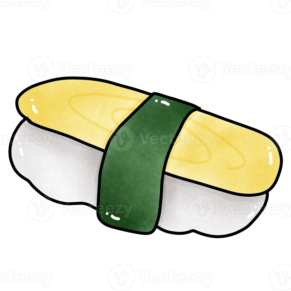 sushi illustration png