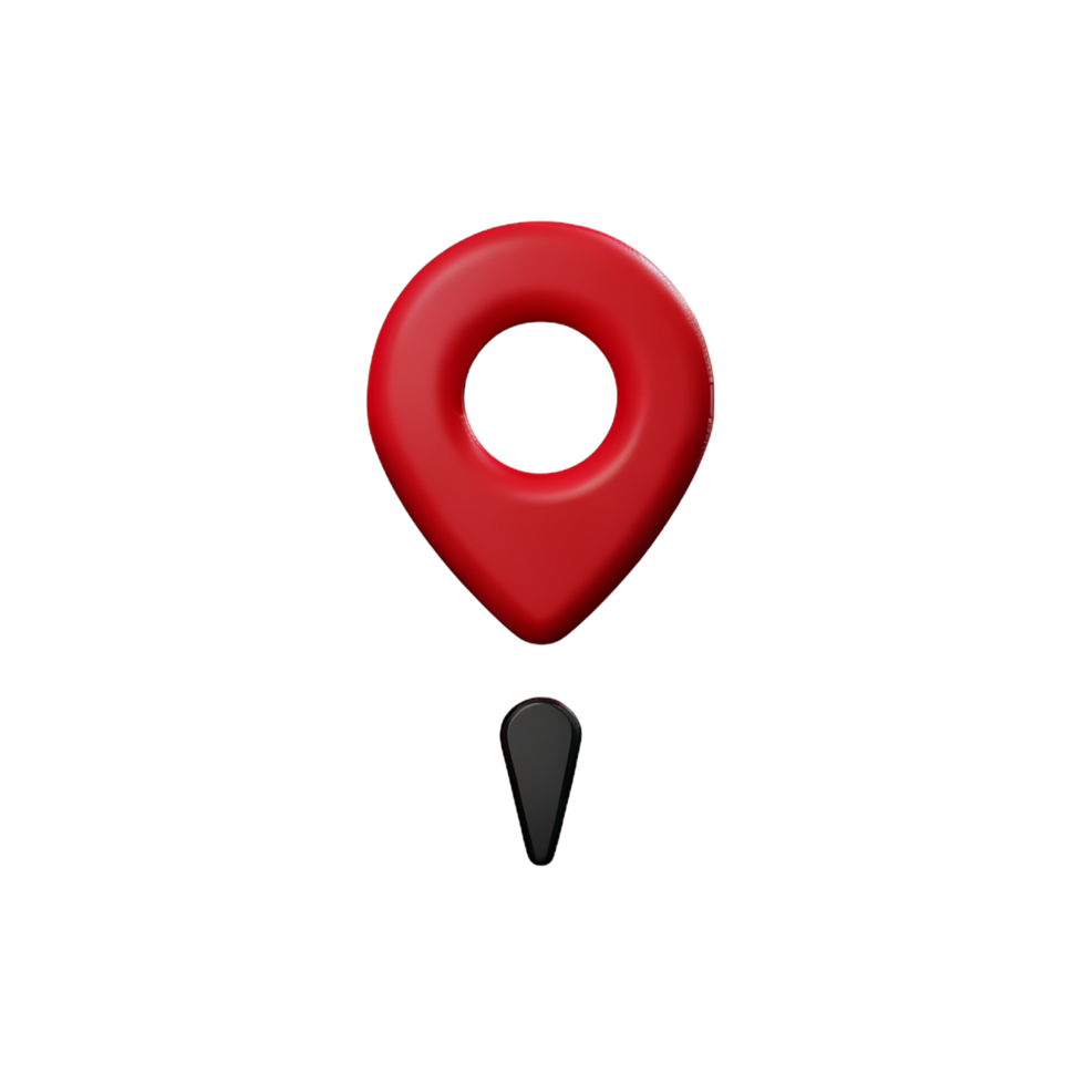 Location 3d icon png