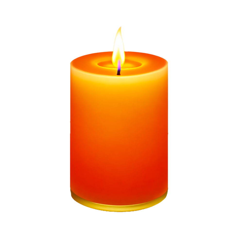 Golden yellow candle png , Light Candle Fire, light, orange, candle