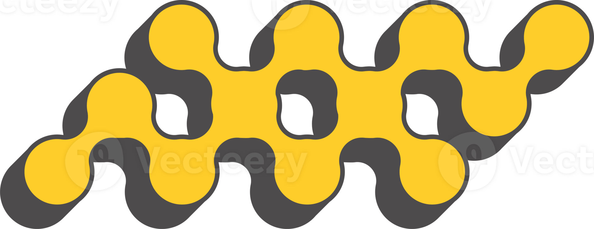 Abstract geometric element. Neobrutalism graphic shape. Minimal groovy Y2k retro sticker. Retro label. png