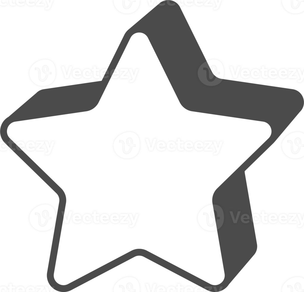 Abstract geometric element for design. Neobrutalism graphic shape. Minimal groovy Y2k retro sticker. Retro label. Simple png