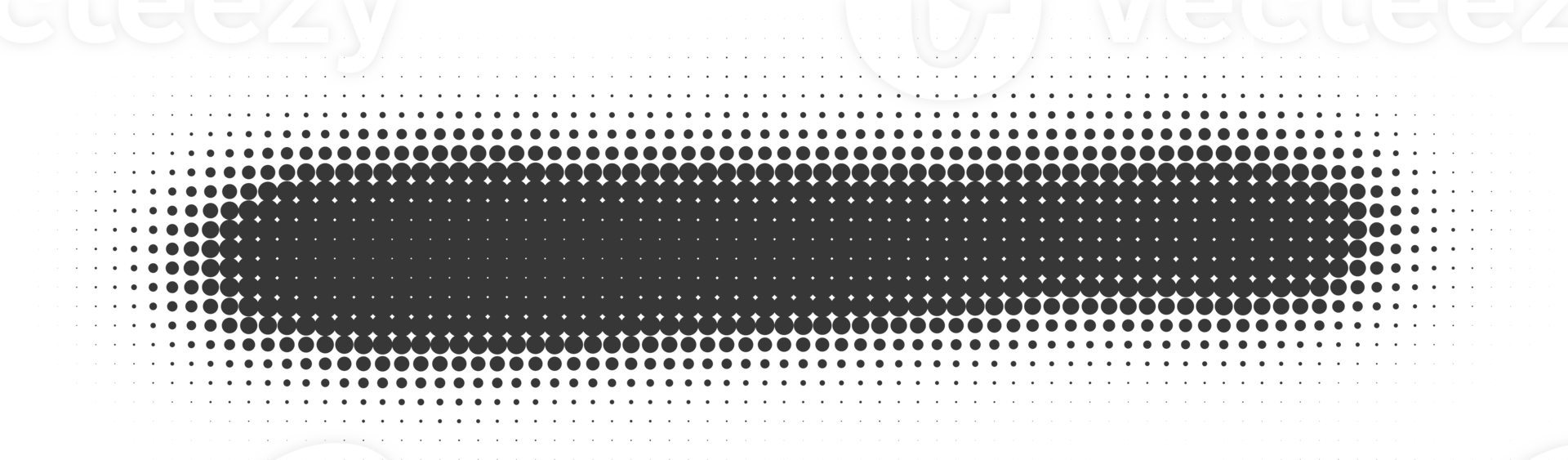 Halftone shape. Dotted grunge abstract staine with gradation. Cloud with shade texture. Geometric gradient blot. png