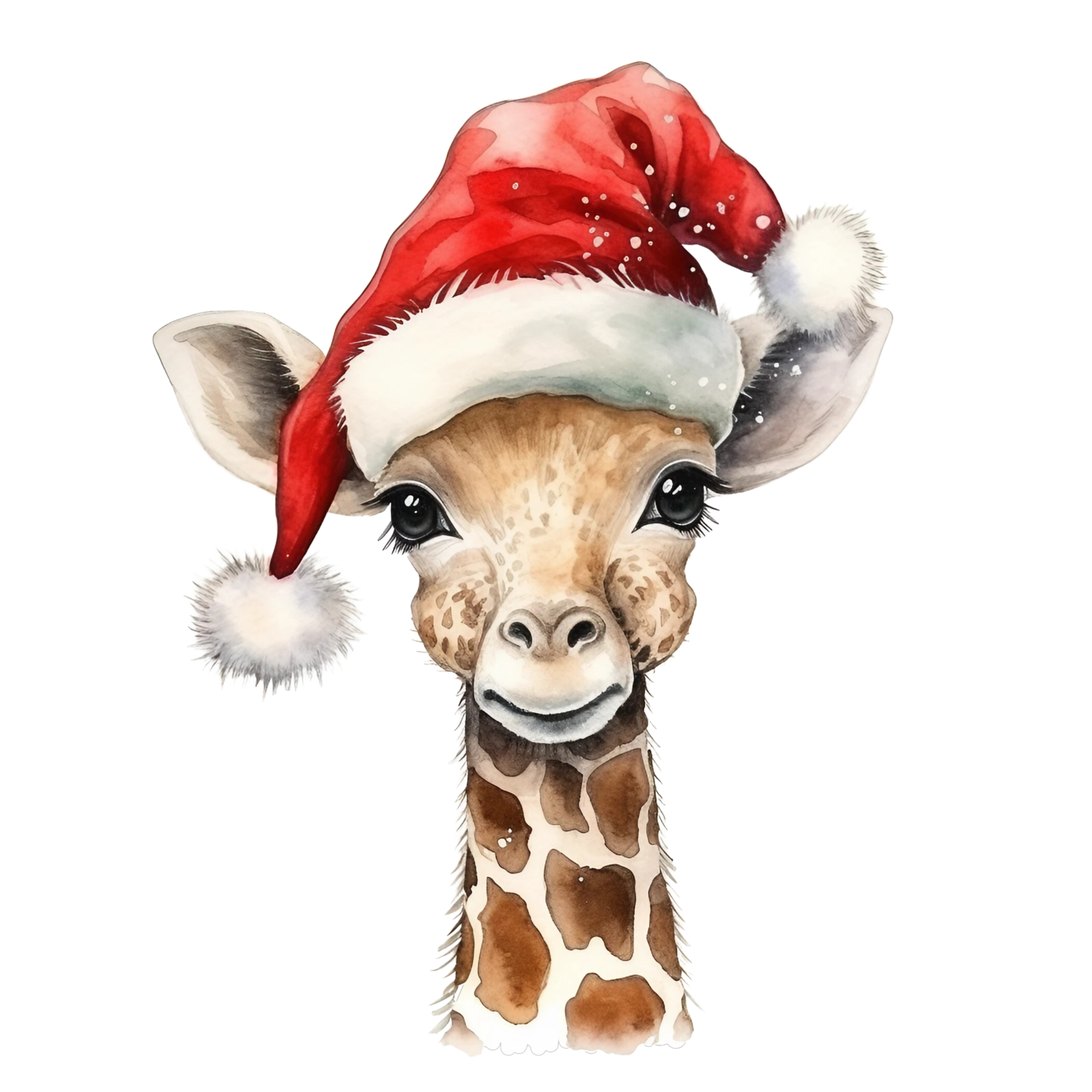 christmas-animal-watercolor-27147616-png