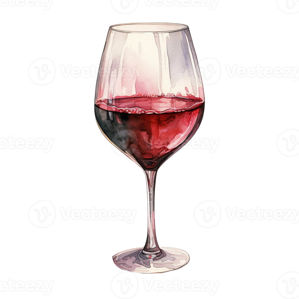 Wine watercolor Clipart png