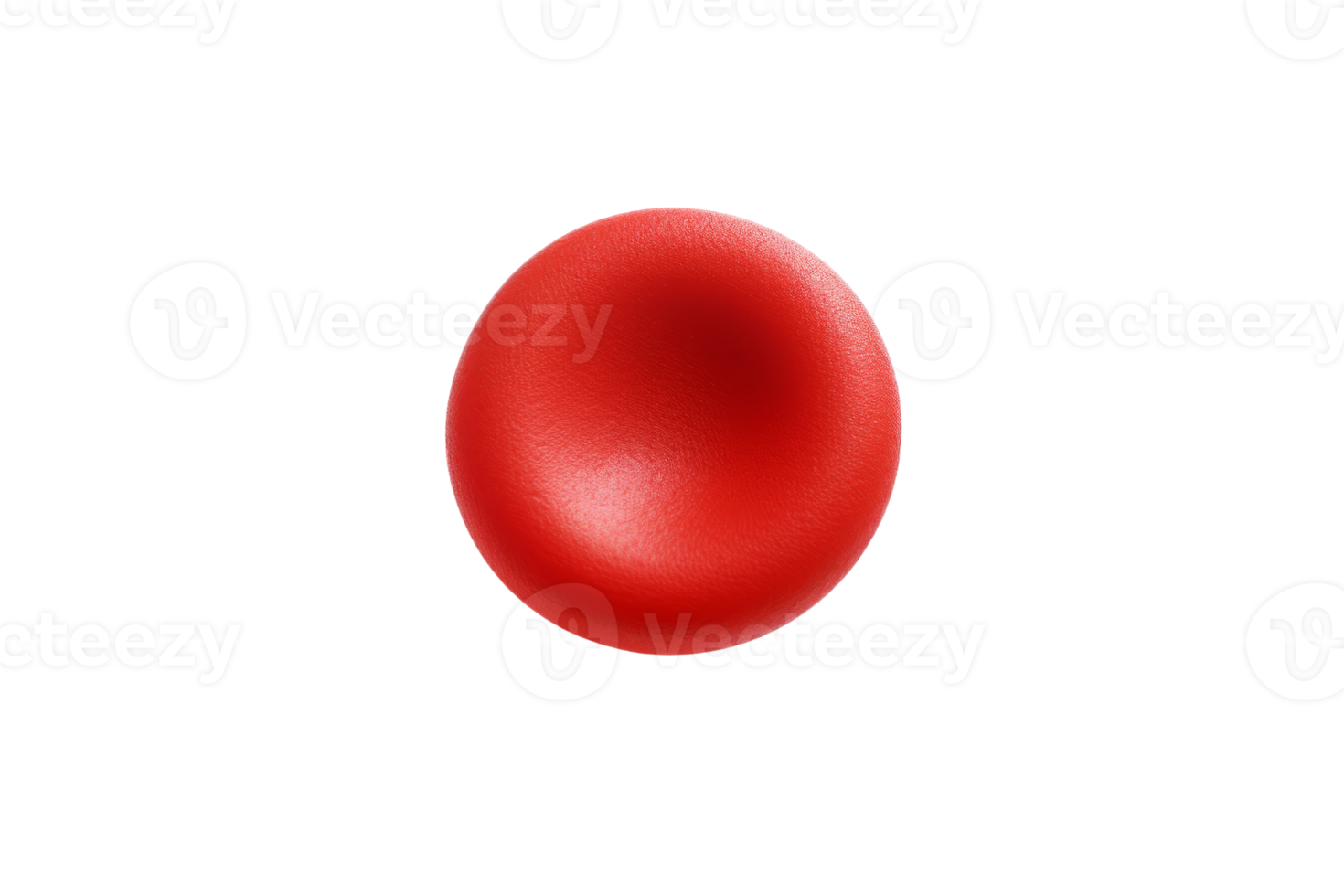 Microsopic of Red blood cells flowing through the blood vessels.medical and science research concept.generative ai png