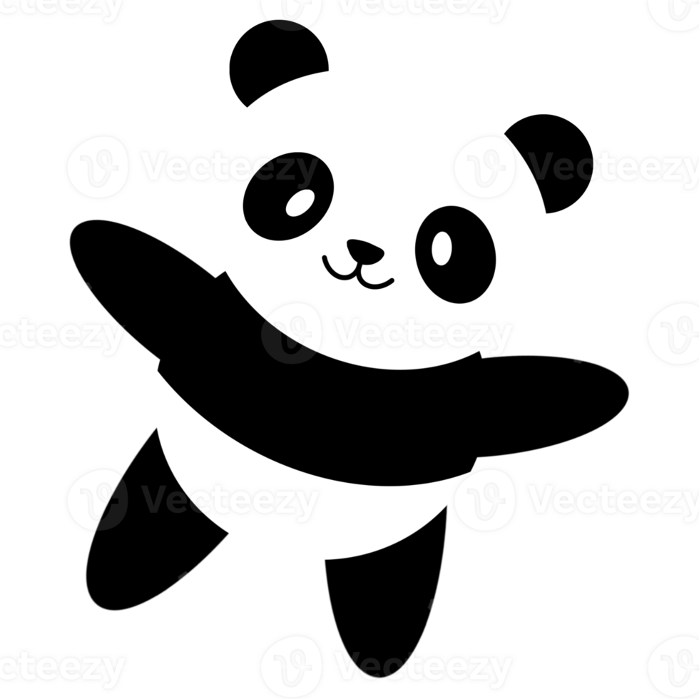 panda orso clipart png