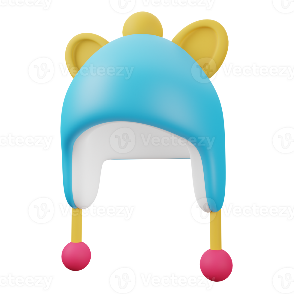 3D Baby Beanie png