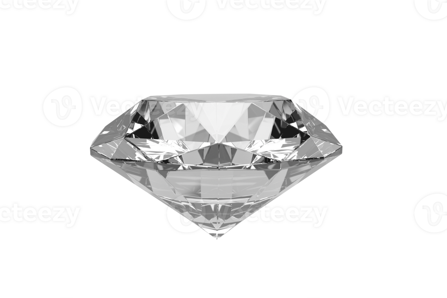 Dazzling diamond, transparent background png