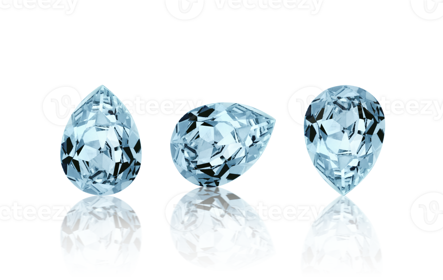 macro stone mineral faceted aquamarine transparent background png