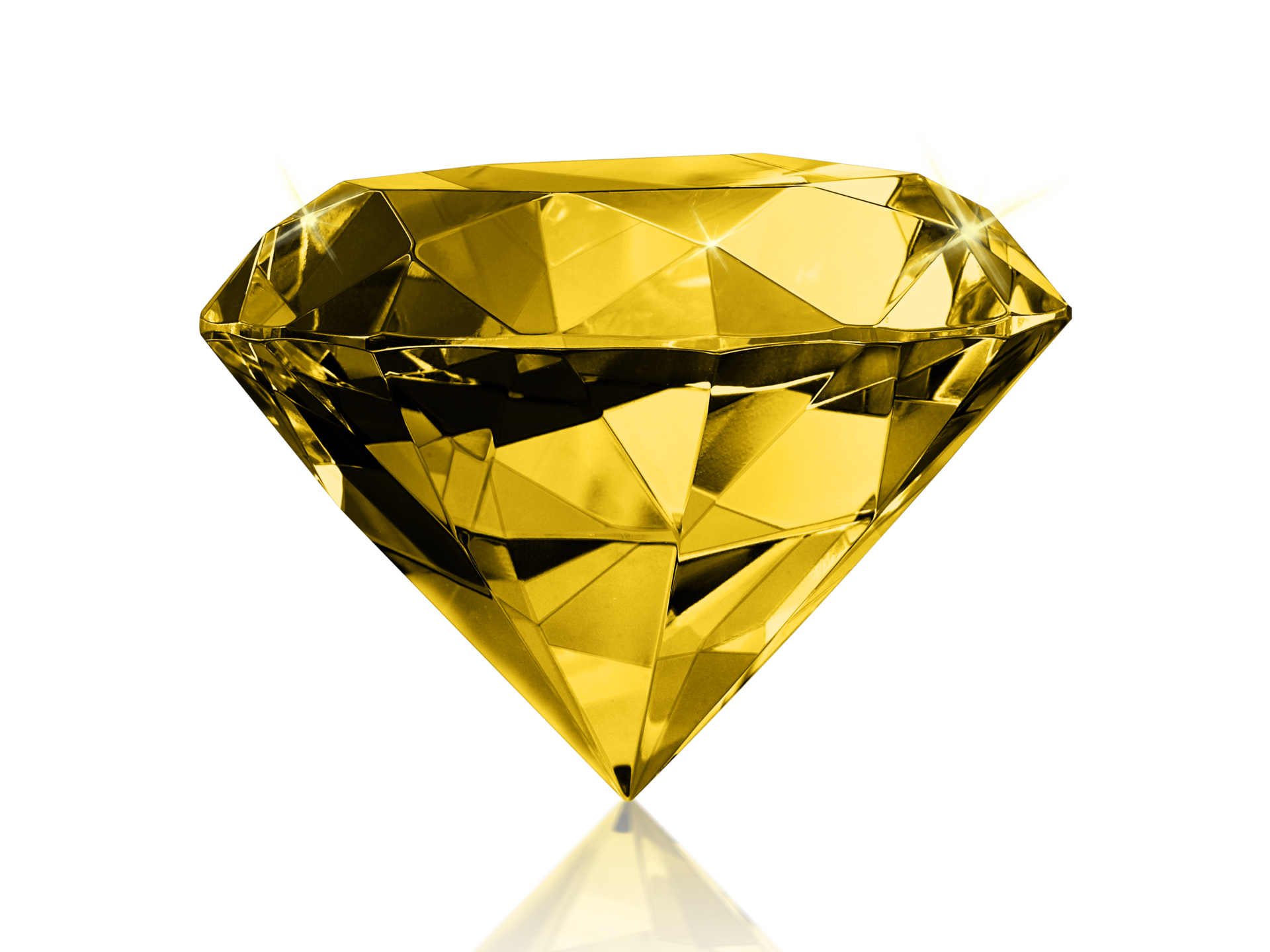 Dazzling diamond Yellow. transparent background 27148101 PNG