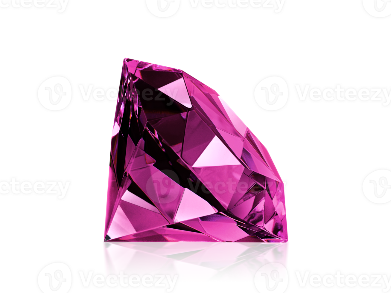 Dazzling diamond pink gemstones. transparent background 27148120 PNG