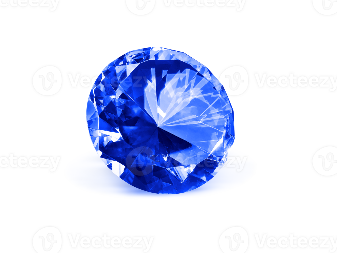 Dazzling diamond blue, transparent background png