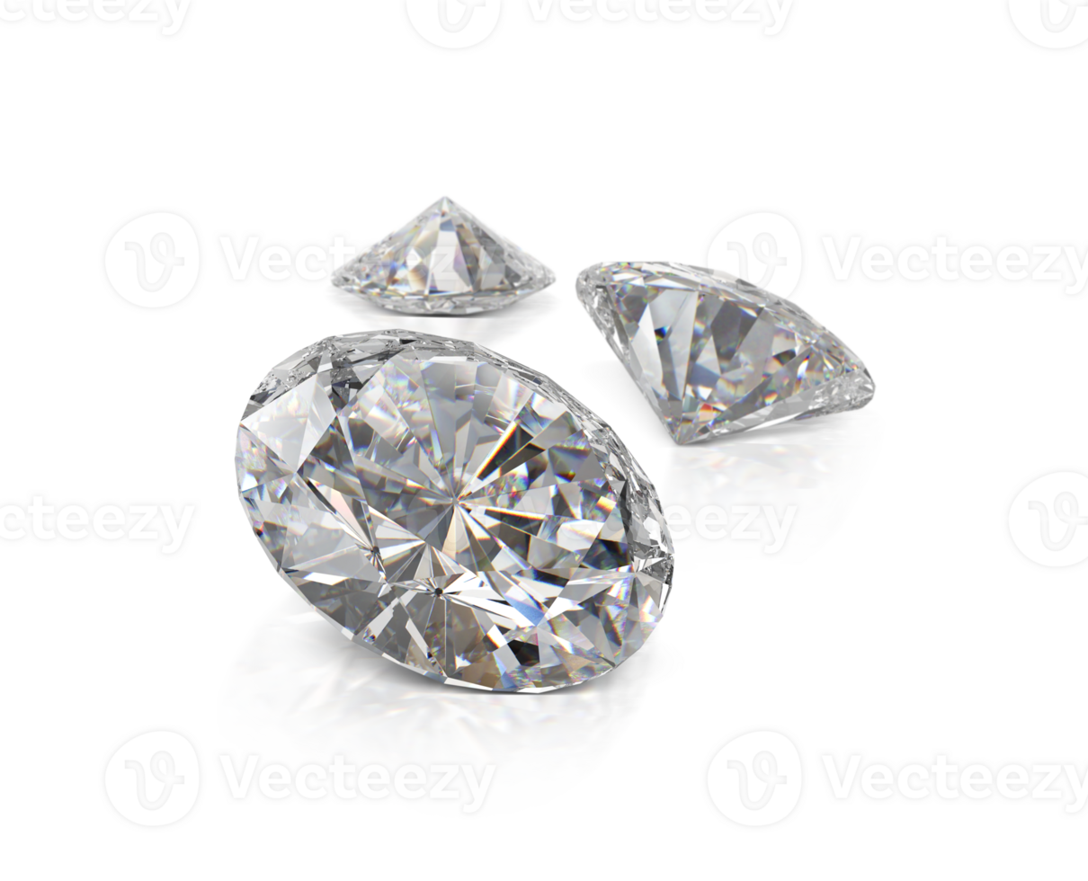 Large Clear Diamond. transparent background png