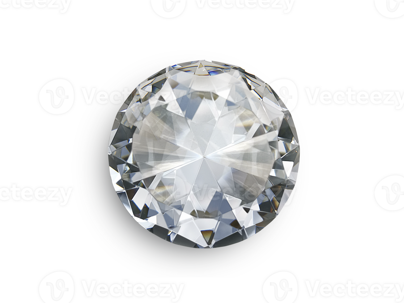 Dazzling diamond, transparent background png