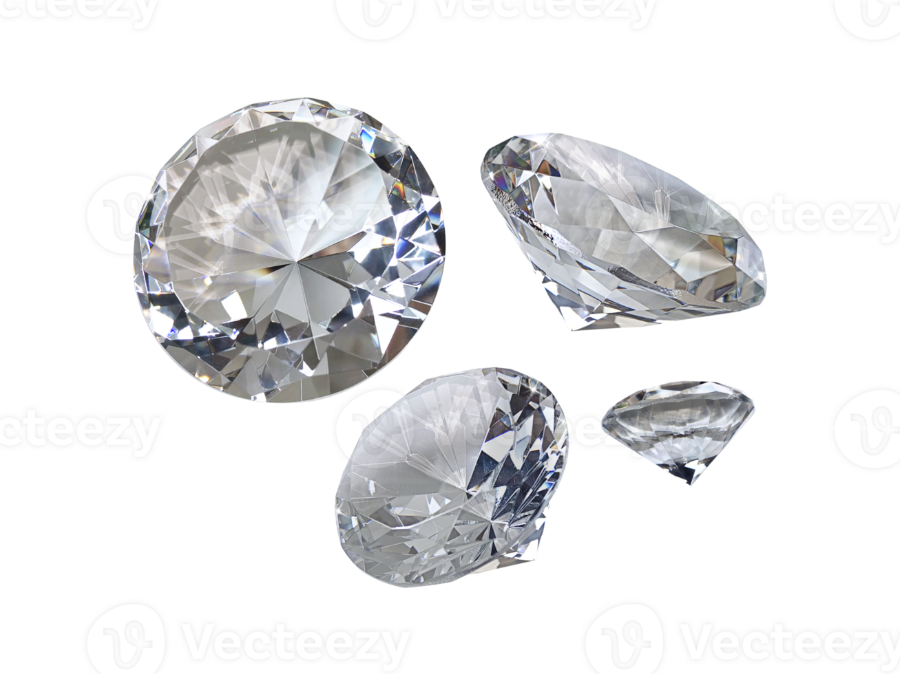 Shiny brilliant diamond, transparent background 27148177 PNG