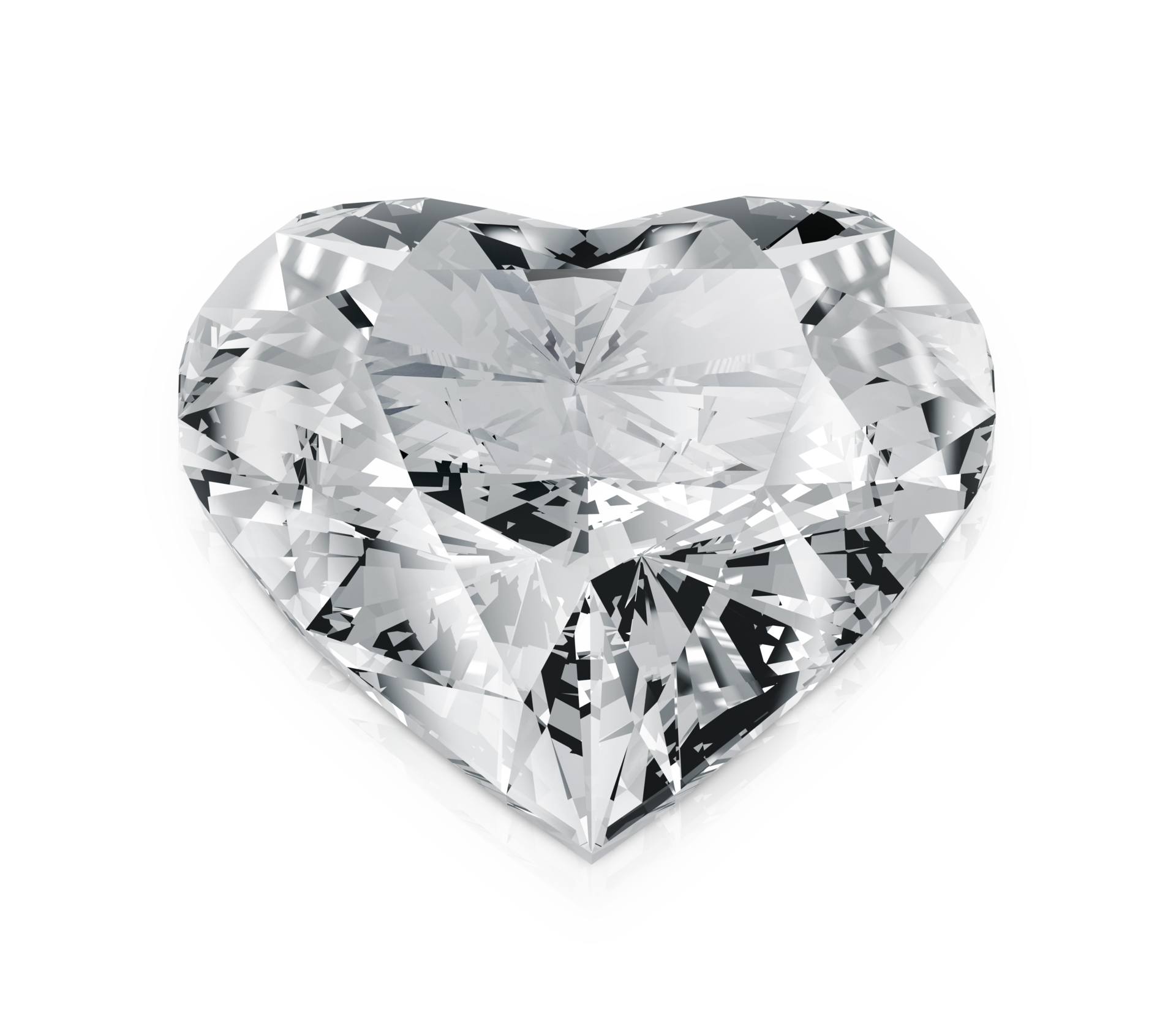 Heart shaped diamond, transparent background 27148185 PNG
