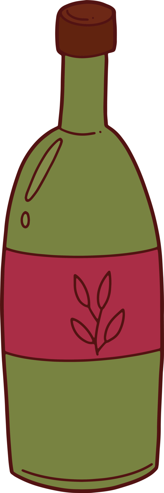 Wine bottle hand drawing doodle style 27148249 PNG