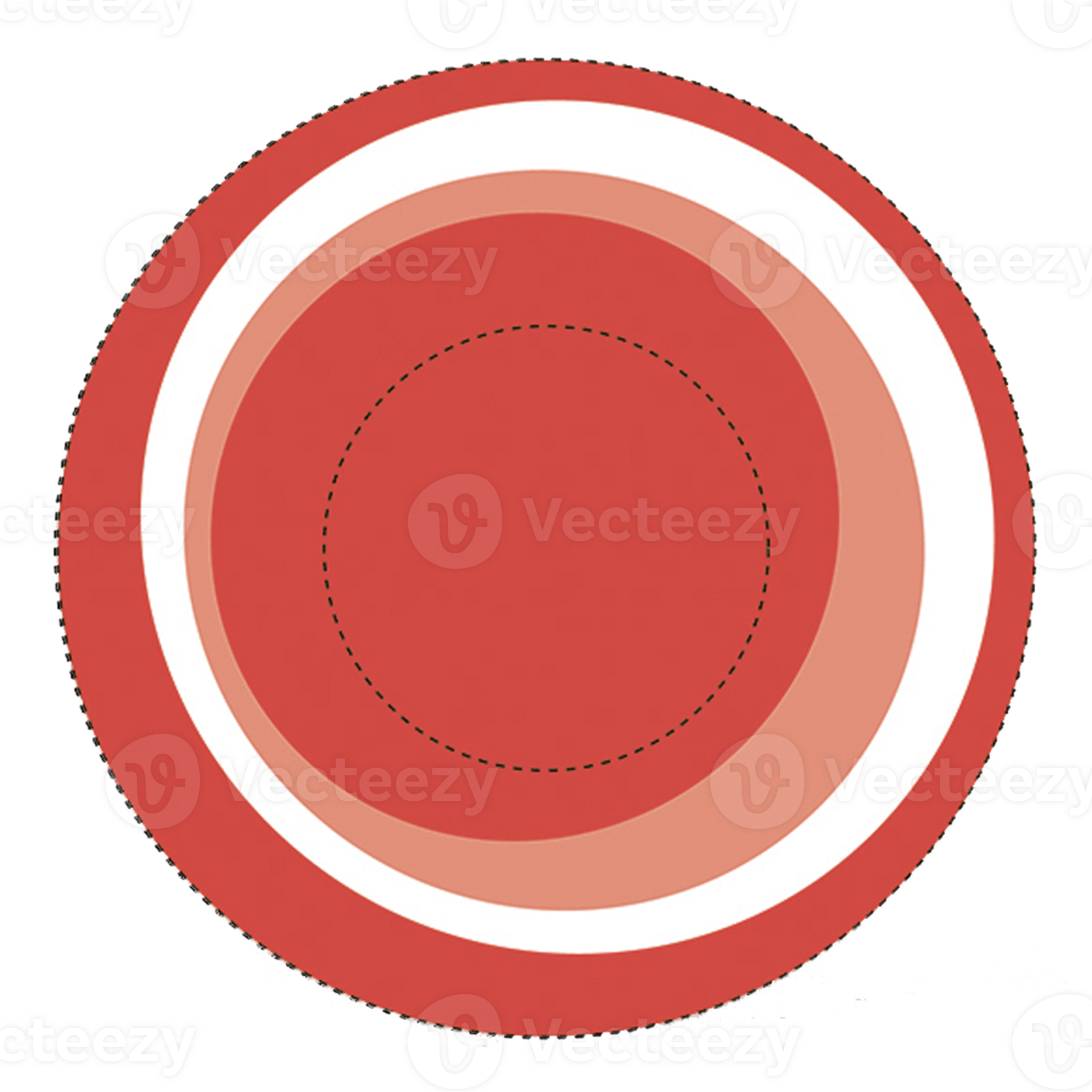 Round icon with red spheres pattern 27148446 PNG