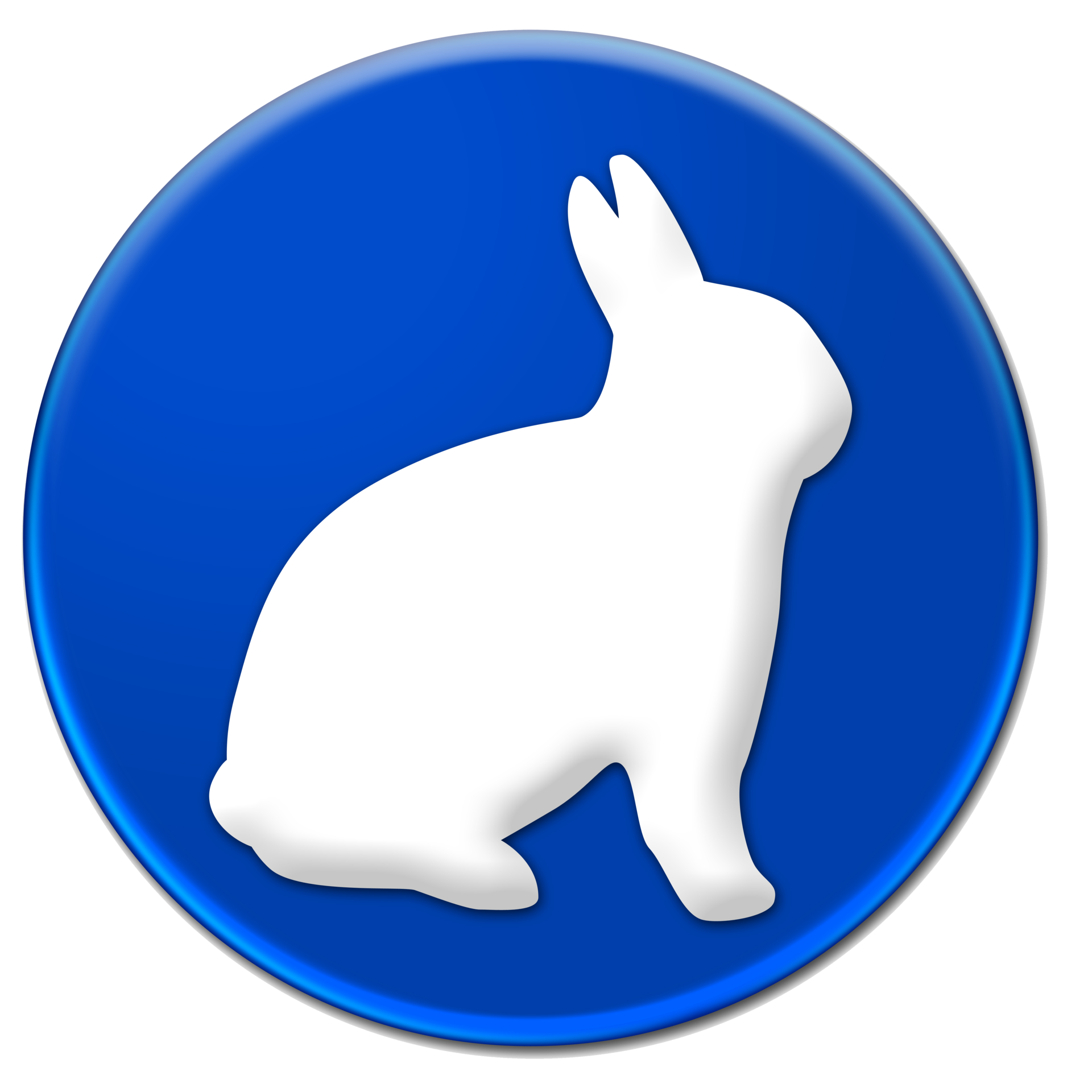 Bunny symbol icon isolated over transparent background 27148458 PNG