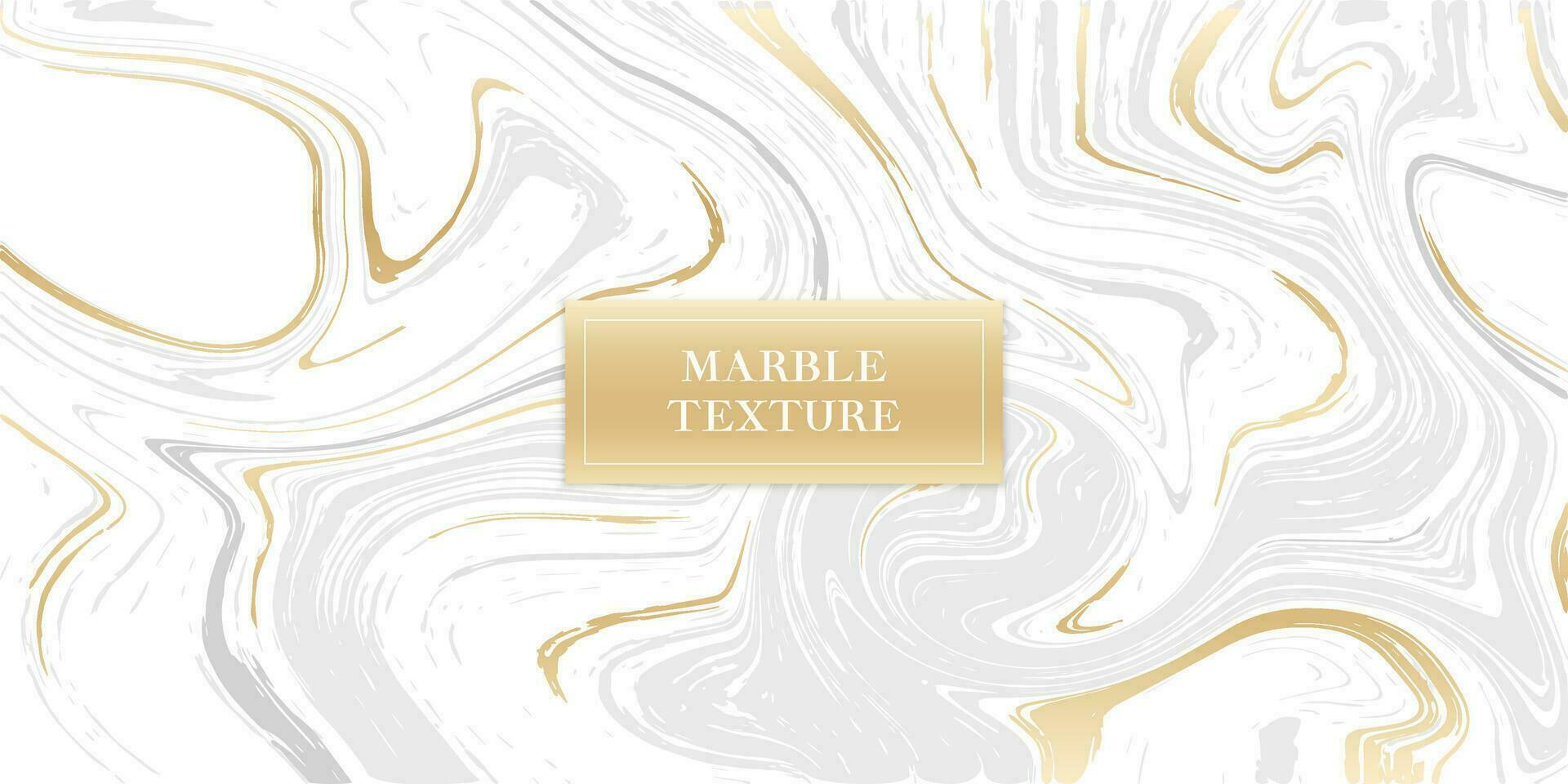 Gold and white abstract liquid marble pattern. Natural stone texture background. Modern art illustration with creative fluid effect. Trendy design vector