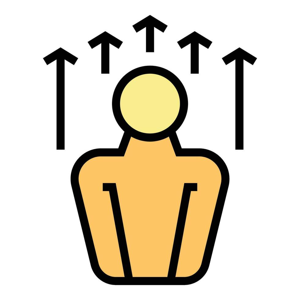Lecture speaker icon vector flat