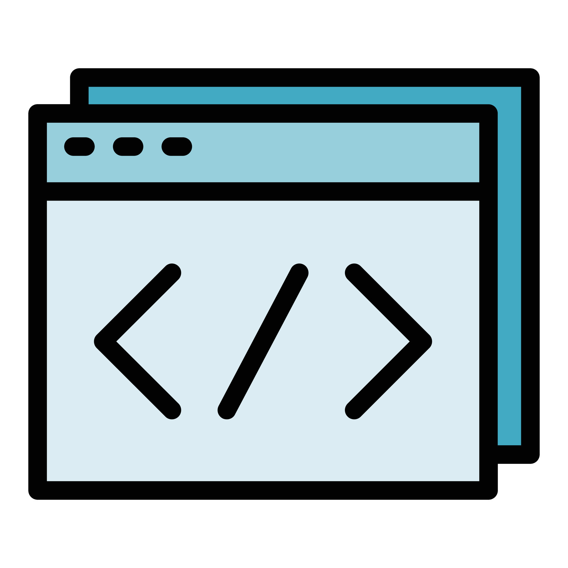 Html code icon vector flat 27149107 Vector Art at Vecteezy