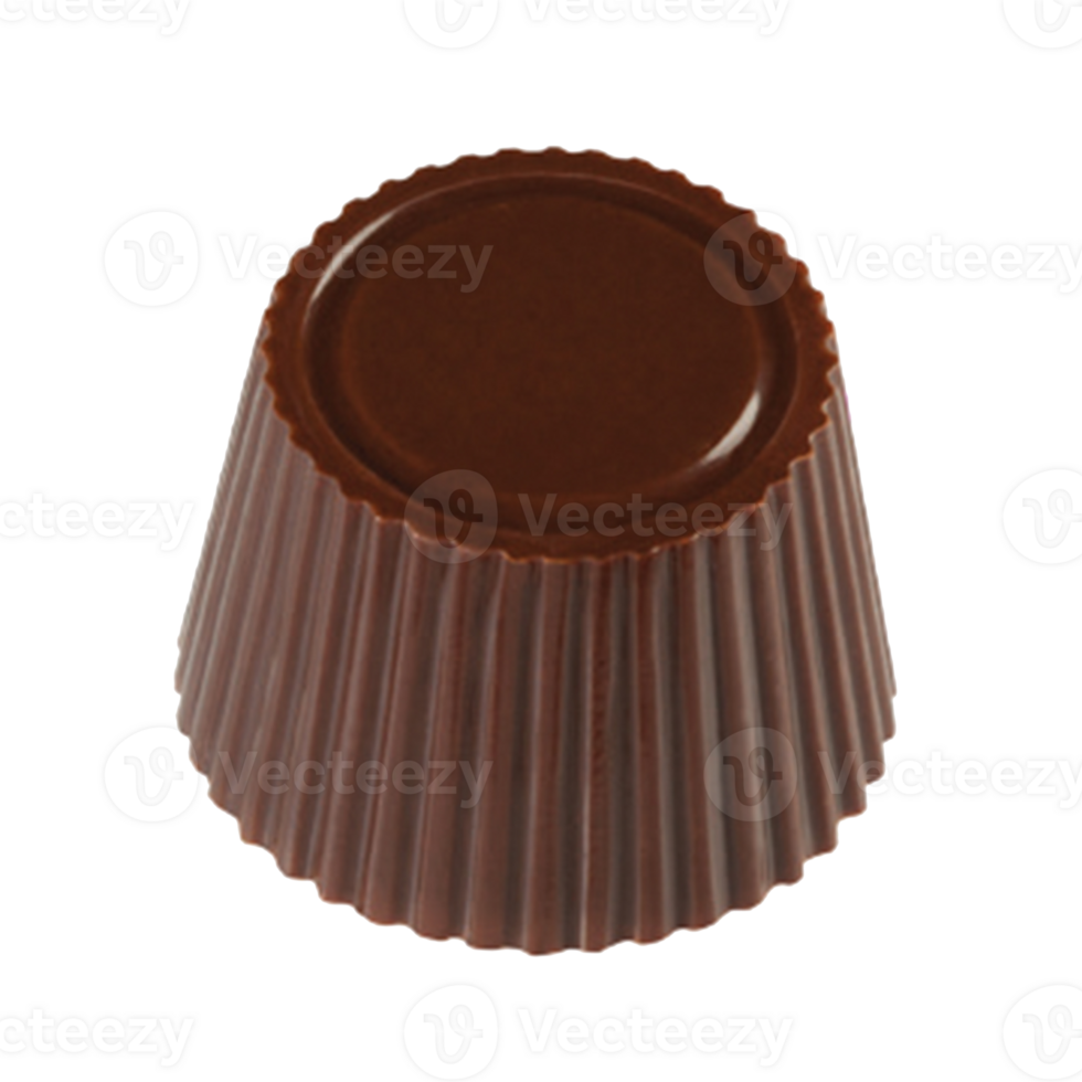 Chocolate candy isolated over white background png