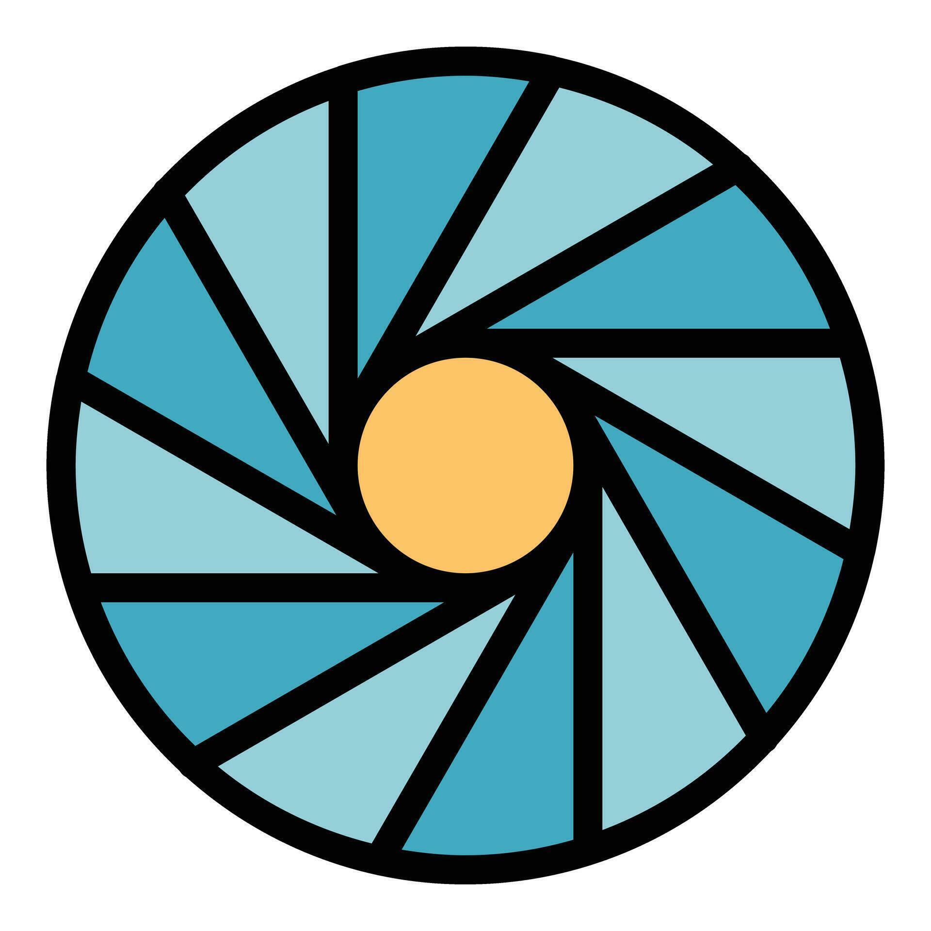 Camera shutter icon vector flat 27149322 Vector Art at Vecteezy