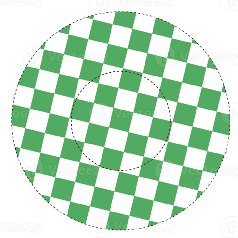 Icons set with red checkers or chess pattern png