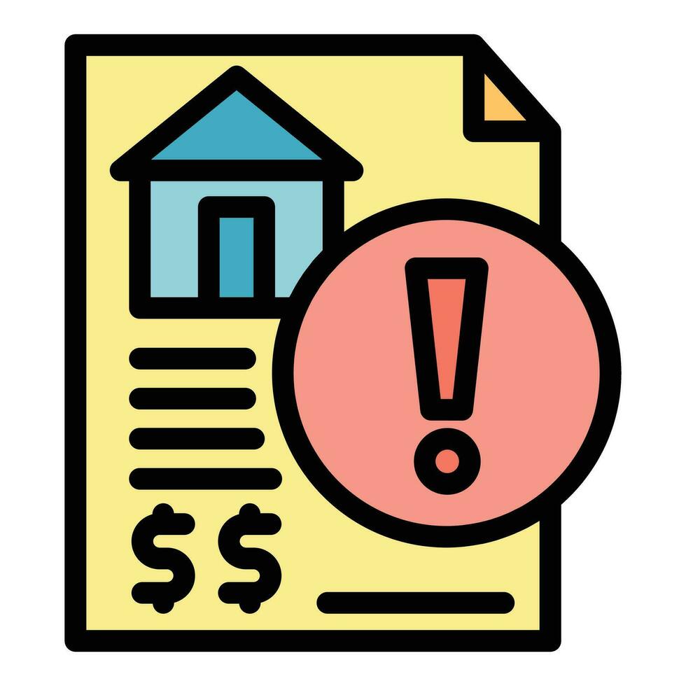 House loan icon vector flat