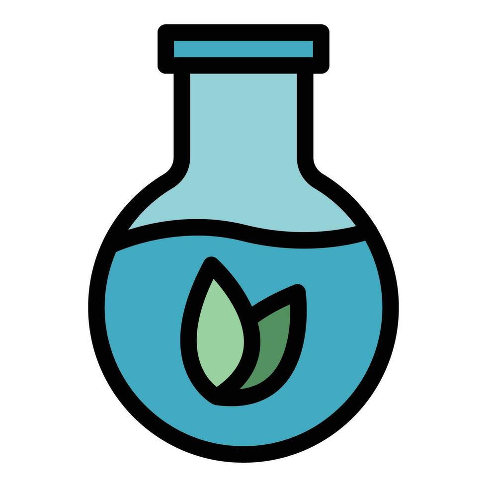 Flask alternative food icon vector flat