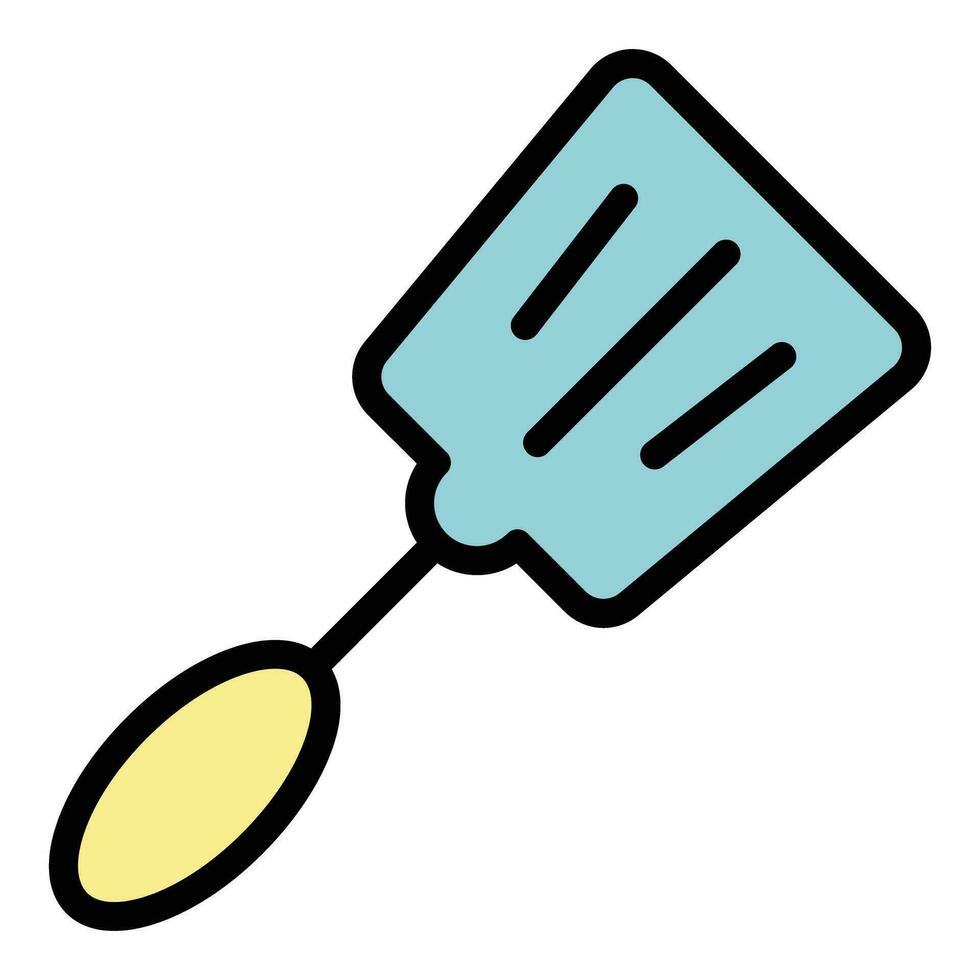 Spatula equipment icon vector flat