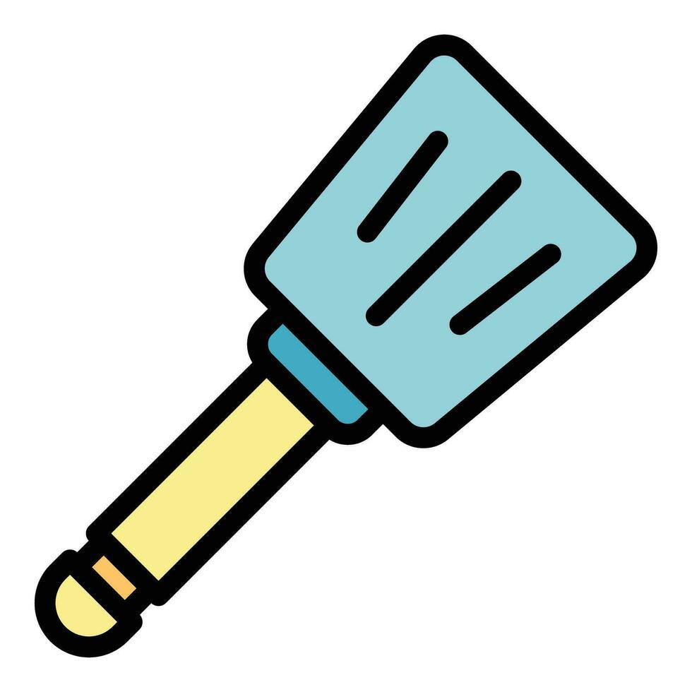 Spatula tool icon vector flat