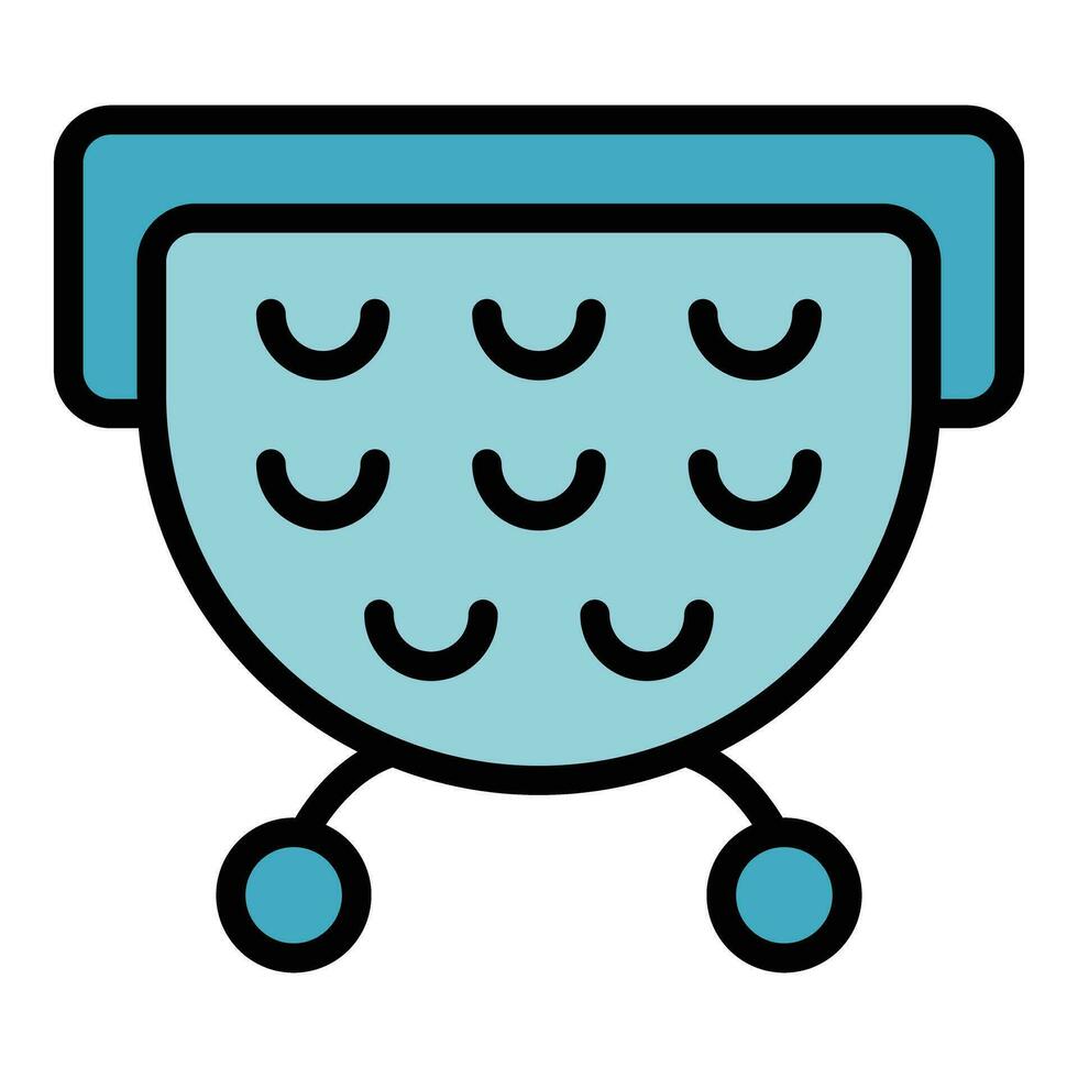 Drain accessory icon vector flat