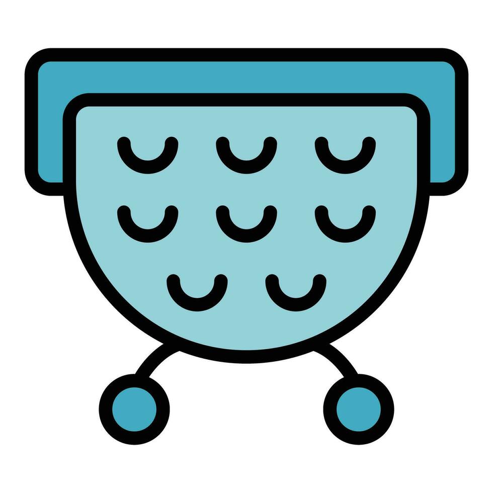 Drain accessory icon vector flat