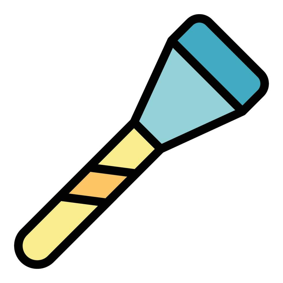 Fork spatula icon vector flat