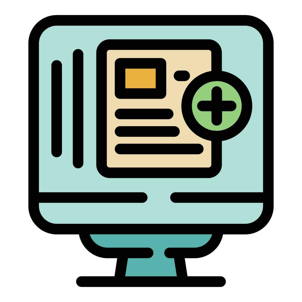 Hiring job icon vector flat