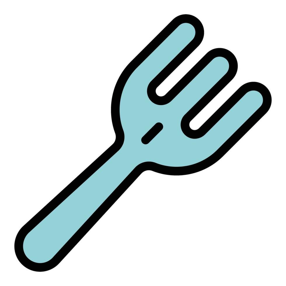 Spatula icon vector flat