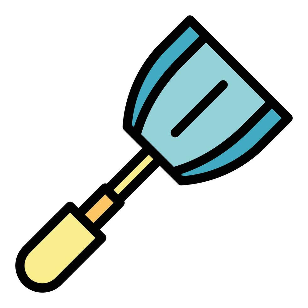 Spatula tool icon vector flat