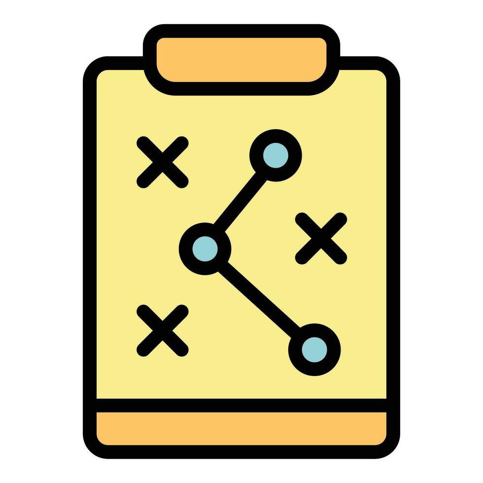 Tactical board icon vector flat 27150484 Vector Art at Vecteezy